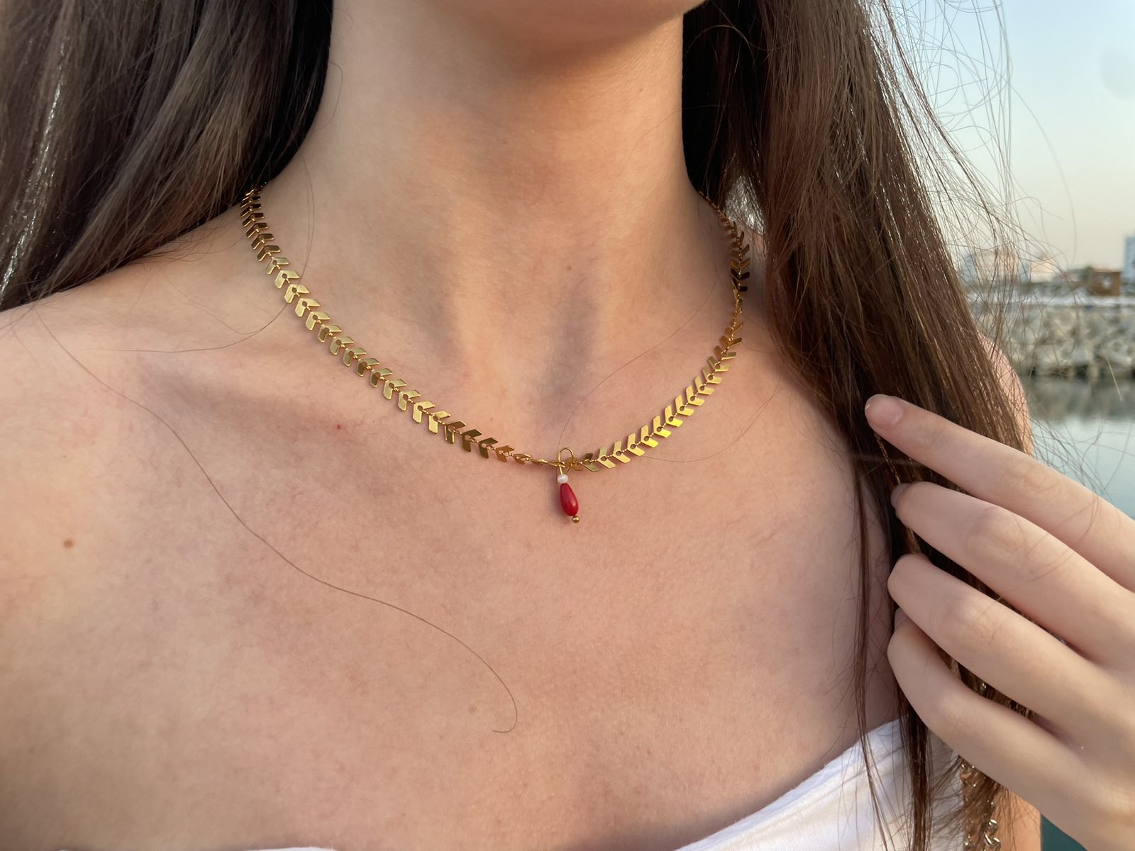 Fish necklace