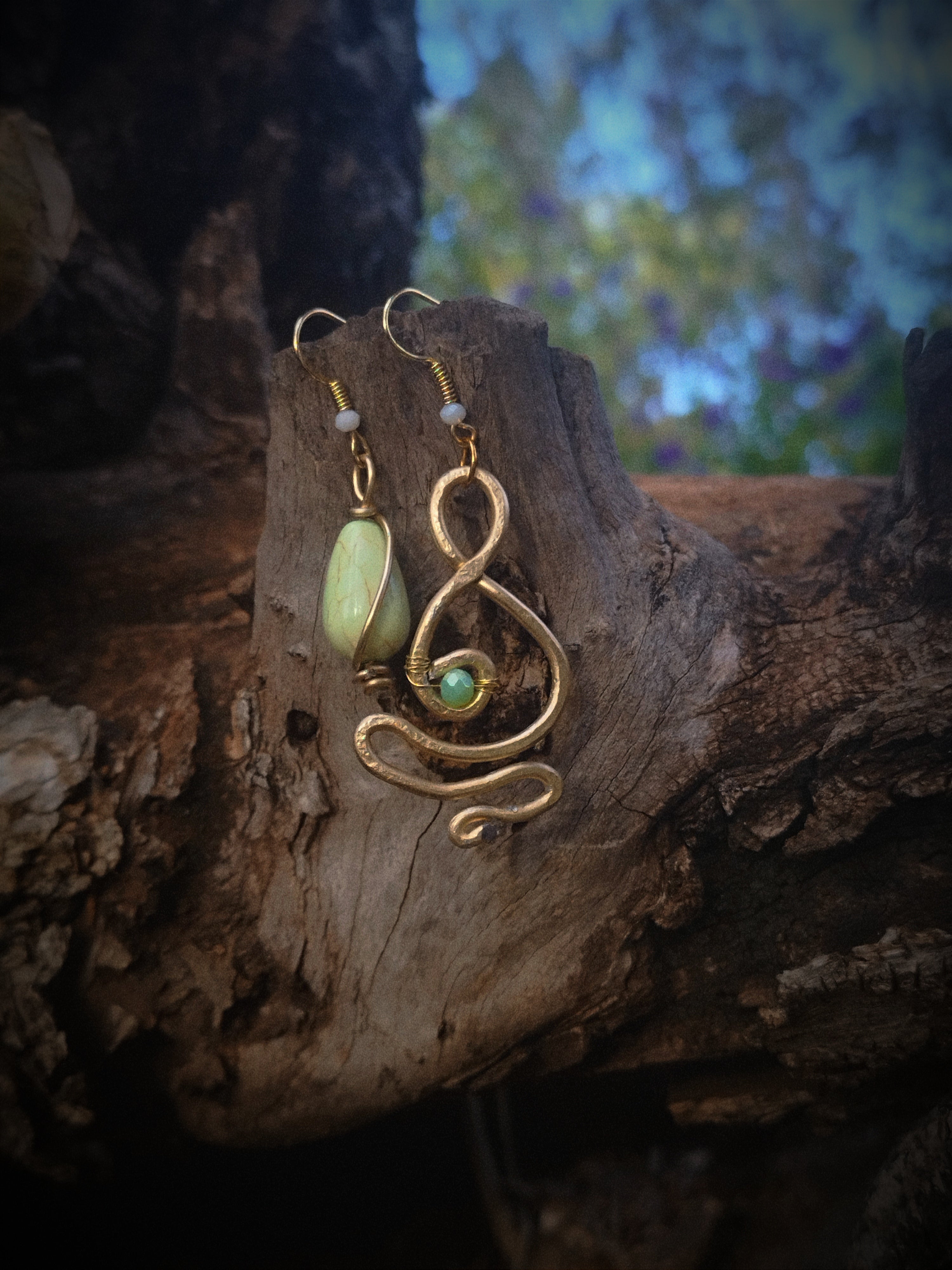 Yoga earrings