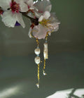 Pearl earrings