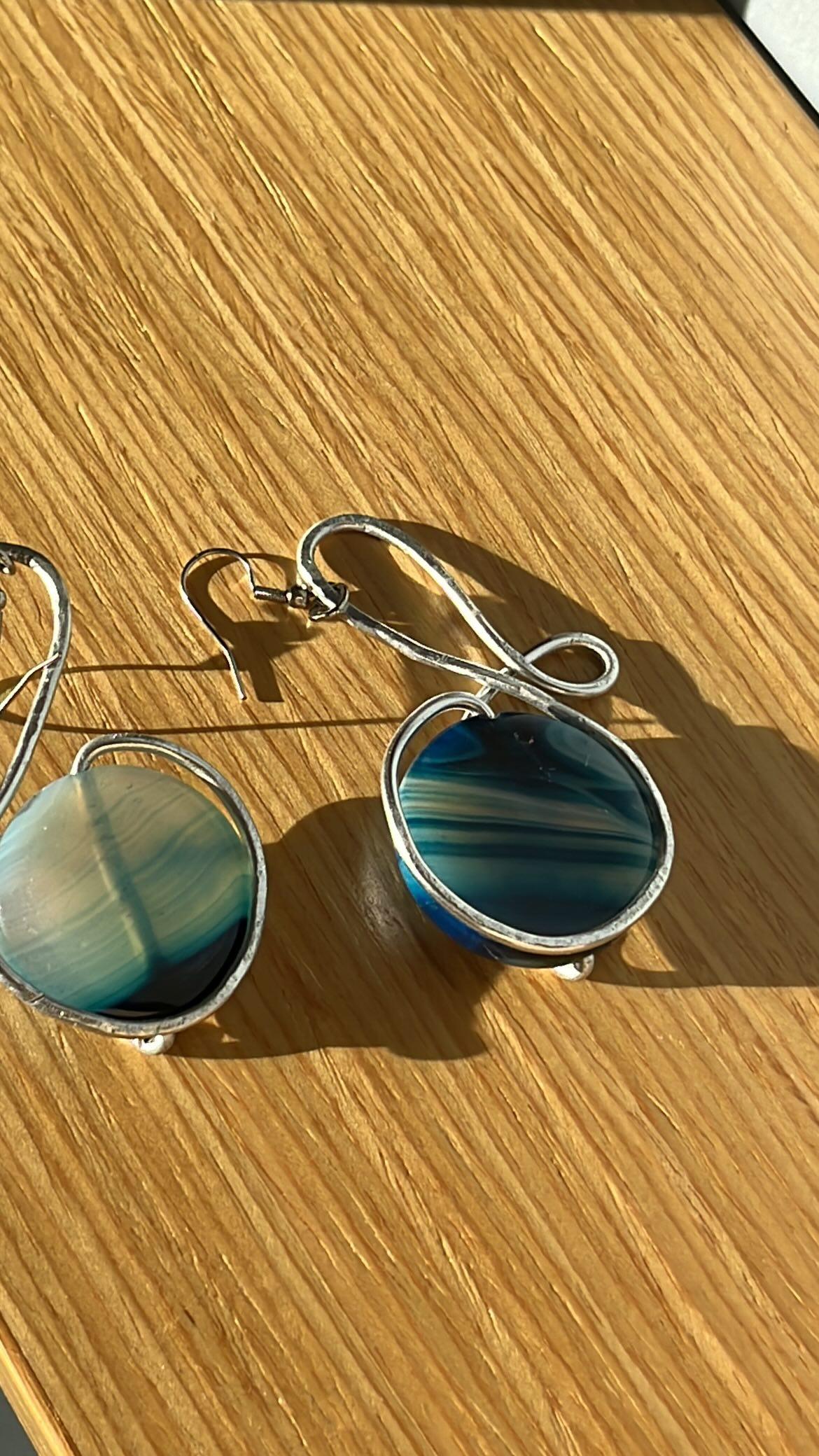 Agate Earrings