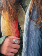 Double Spiral ring