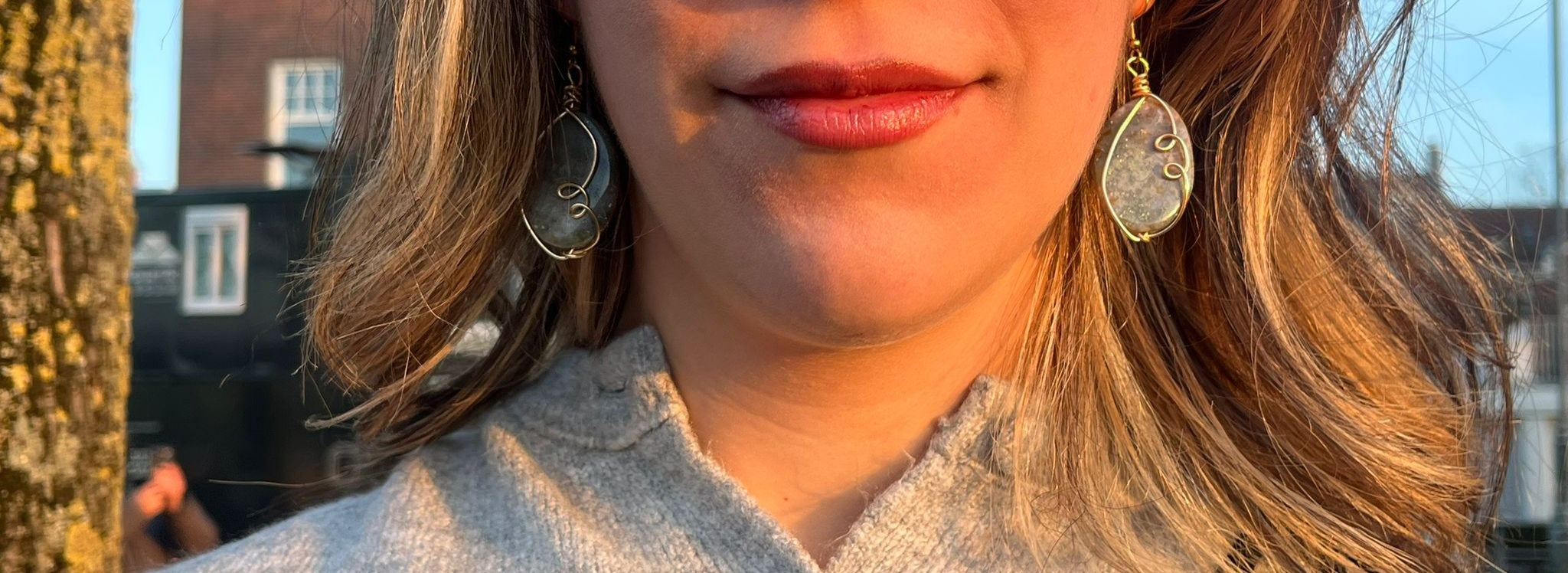 Stone  Earrings