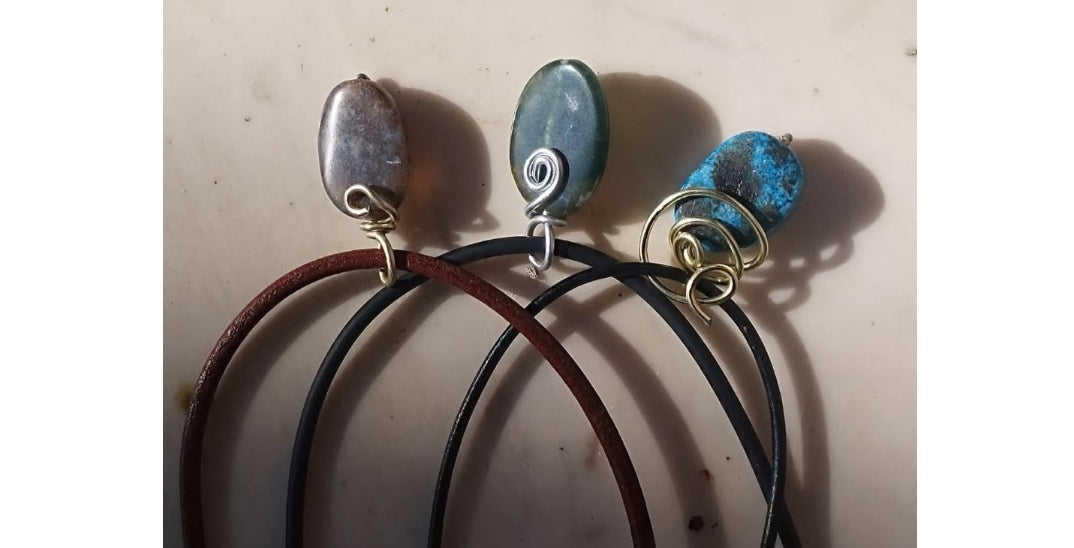 Agate necklace