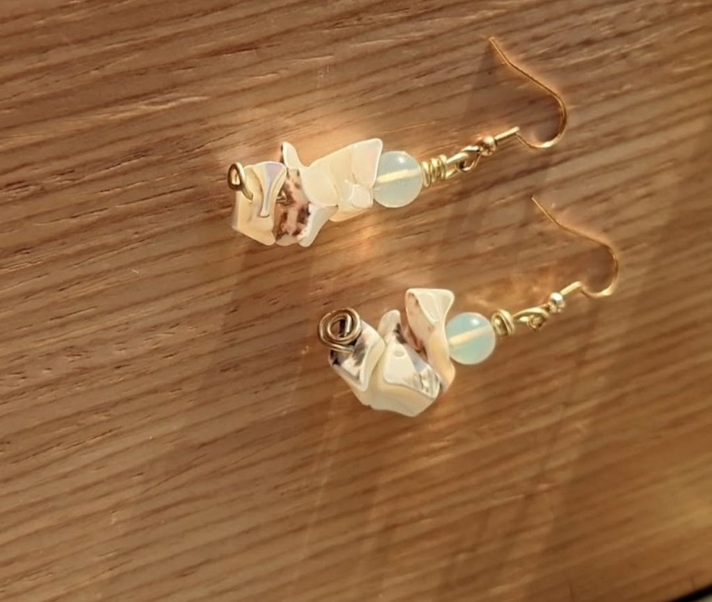 Moon earrings